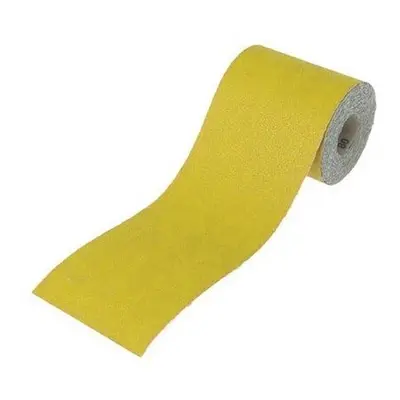 Faithfull FAIAR11580Y Aluminium Oxide Sanding Paper Roll Yellow 115mm x 50m 80g