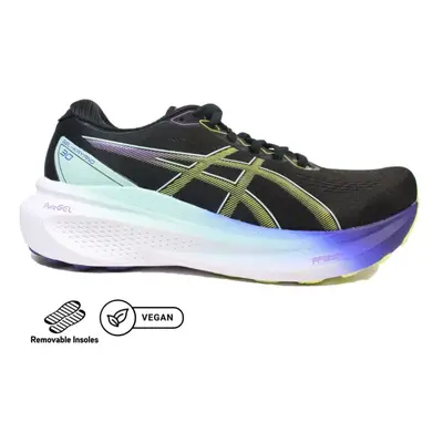 (4 (Adults')) GEL-KAYANO | Black/Glow Yellow | Womens Running Trainers