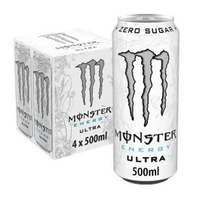 Monster Ultra Energy Drink x 500ml (Pack of 6)