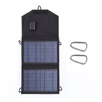 (20W 5V two fold) 30W 5V USB Solar Panel Pack Portable Waterproof Outdoor Camping Emergency Fold