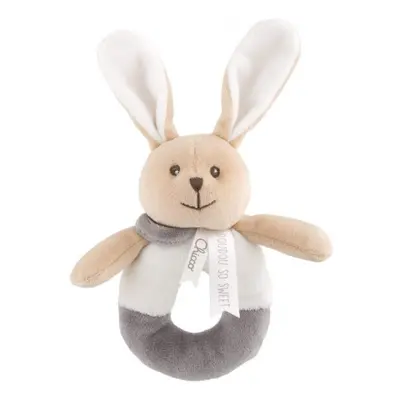 rattle Rabbit junior x 20,5 cm plush beige