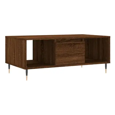 (brown oak) vidaXL Coffee Table Side Table End Accent Telephone Sofa Table Engineered Wood