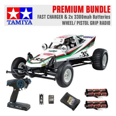 TAMIYA RC The Grasshopper off-road buggy 1:10 Premium Wheel Radio Bundle