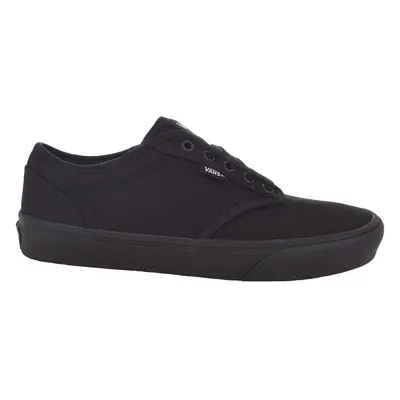 (12, Black) Vans Mens Atwood Low Top Casual Canvas Trainers Sneakers Shoes