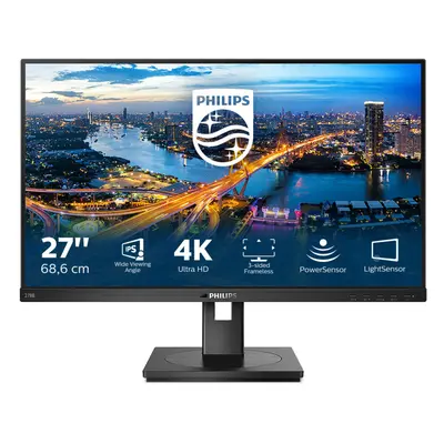 Philips B Line 278B1/00 LED display 68.6 cm (27") x pixels 4K Ultra HD Black