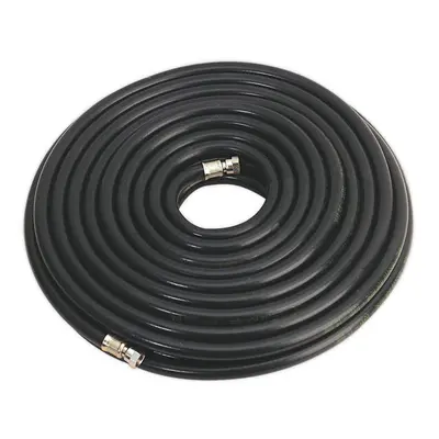 Sealey AH20RX/38 Air Hose 20mtr x Ã10mm with 1/4"bsp Unions Heavy-duty