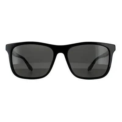 Gucci Sunglasses GG0381SN Black Grey Polarized