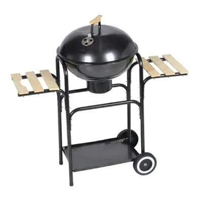 vidaXL Charcoal Kettle Barbecue Louisiana Outdoor Garden BBQ Grill Smoker