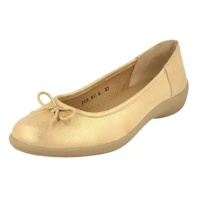 (UK 8, Gold) Ladies Padders Shoes Roxy - E Fit