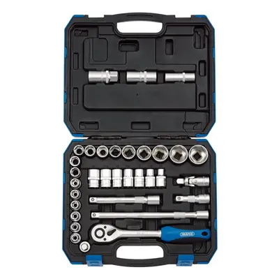 Combined MM/AF Socket Set, 1/2"" Sq. Dr. (33 Piece)