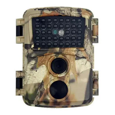 (Camouflage) Mini Outdoor Camera Waterproof Orchard Fish Pond Million Field Infrared Induction N