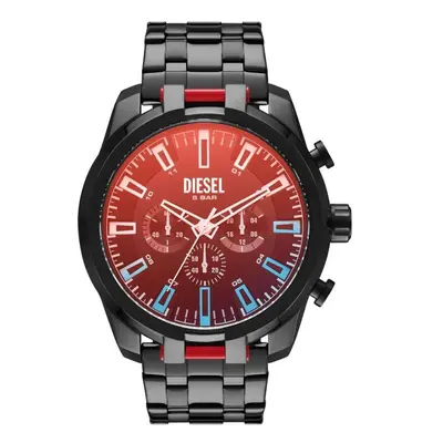 Diesel DZ4589 Split Chronograph Black-Tone Stainless Steel Mens Watch