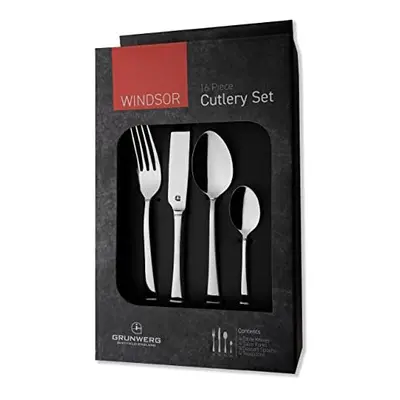 16BXWDR/C Cutlery Set, Stainless Steel, Silver, Piece Set