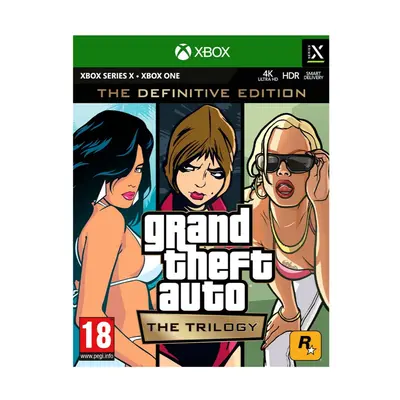 Grand Theft Auto: The Trilogy The Definitive Edition | Microsoft Xbox One | Video Game