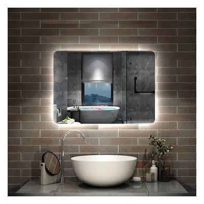 (800x600) Bluetooth Mirror with Shaver Socket Color Lights