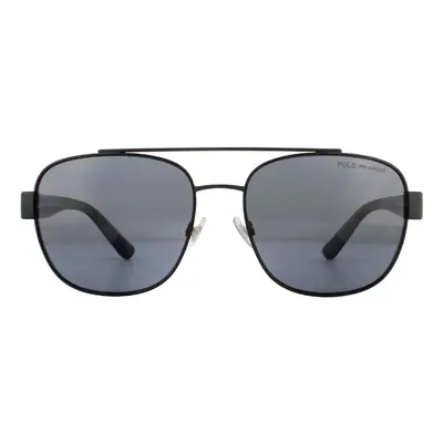 Polo Ralph Lauren Sunglasses PH3119 Matte Black Grey Polarized