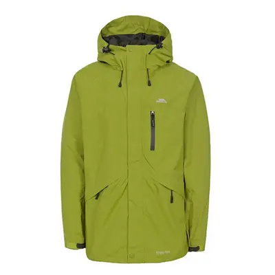 (XXS, Cedar Green) Trespass Mens Corvo Hooded Full Zip Waterproof Jacket/Coat