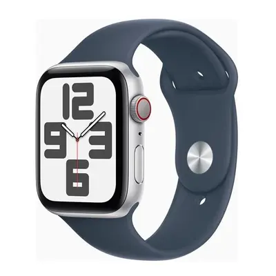 Apple Watch SE (GPS + Cellular) - 2nd generation - mm - silver aluminium - smart watch with spor