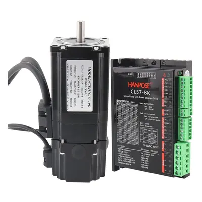 (57EH76-YC-PD-CL57-BK Set) Permanent Magnet Brake Closed-loop Stepping Motor Servo Motor 4.0A 2.