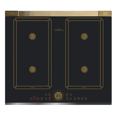 Kaiser Art Deco 59cm Black Induction Hob | Free Zone Electric Cooktop