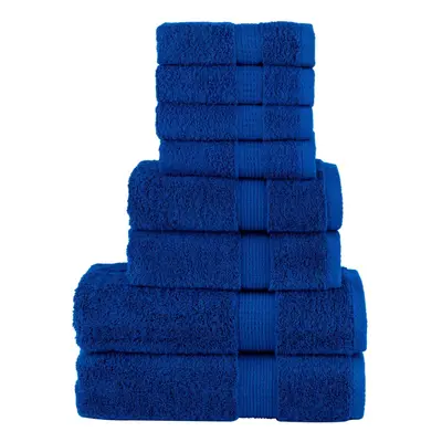 (blue) vidaXL Premium Towel Set Piece Absorbent Shower Towel Bath Towels gsm