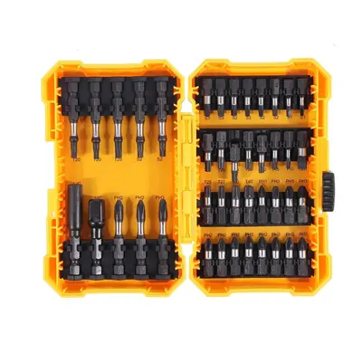 42PCS Screwdriver Bit Set 40PCS Phillips Torx Square Screwdriver Bits Quick Change Extension Rod