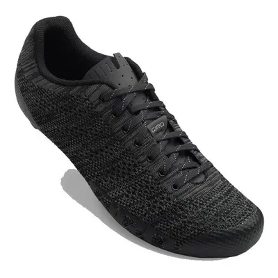 (40, Black / Charcoal Heather) Giro Empire E70 Knit Road Cycling Shoes