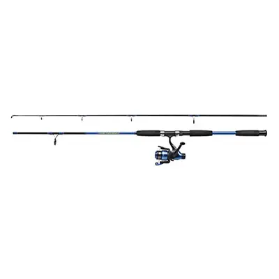 Firebird Spinning Rod and Reel Fishing Combo, Blue / Black, 2.1m