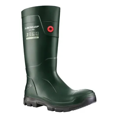 (3 UK, Green) Dunlop Unisex Adult Terra Pro Safety Wellington Boots