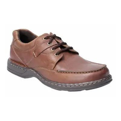 (10 UK, Brown) Hush Puppies Randall II Mens Leather Lace Up Shoe