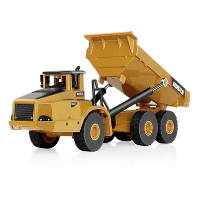 1/50 Scale Alloy Hydraulic Dump Truck Diecast Model Engineering Digging Toys