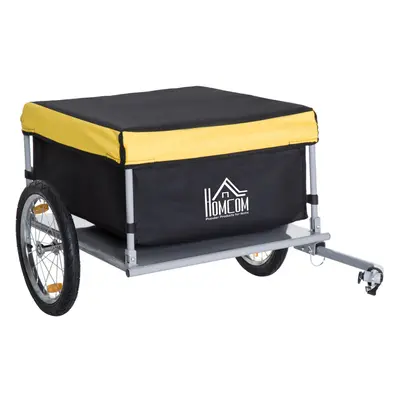 New Bicycle Bike Cargo Wagon Trailer Cart Carrier Shopping Yellow and Black