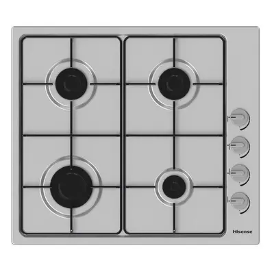 Hisense Burner Gas Hob - Stainless Steel - GM642XSUK