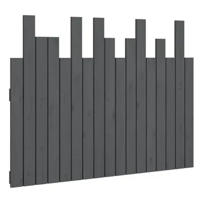 (grey, x x cm) vidaXL Solid Wood Pine Wall Headboard Bedroom Bed Header Multi Colours/Sizes