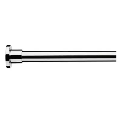 Croydex Superline Fixed Stainless steel Rectangular Shower rod kit (L)2520mm