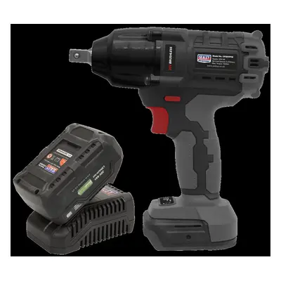 Brushless Impact Wrench Kit 1/2"Sq Drive 20V 4Ah SV20 Series