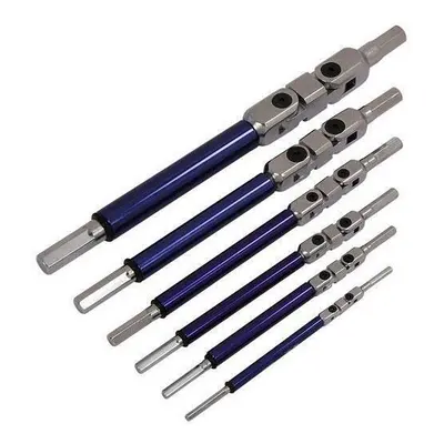 6pc Multi Jointed Hex Wrench Set 3,4,5,6,8 & 10mm (Genuine Neilsen CT3453)