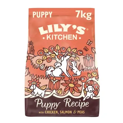 Lily's Kitchen Natural Puppy Dry Dog Food Chicken Salmon & Peas 7kg