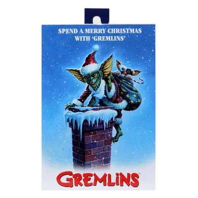 Gremlins Pack Santa Stripe & Gizmo 17cm NECA - Figurine Mogwai