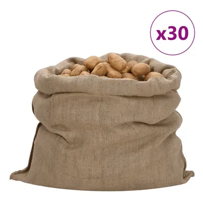 (100 x cm/ pcs) vidaXL Jute Sacks Jute Bag Burlap Bag Hessian Bag pcs 100% Jute gsm