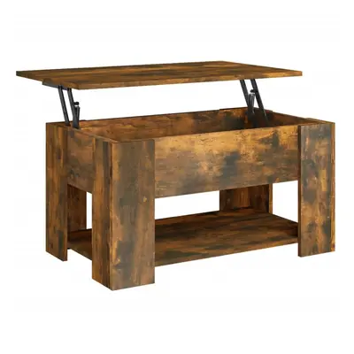 (smoked oak) vidaXL Coffee Table Engineered Wood Couch Centre Accent Table Multi Colours