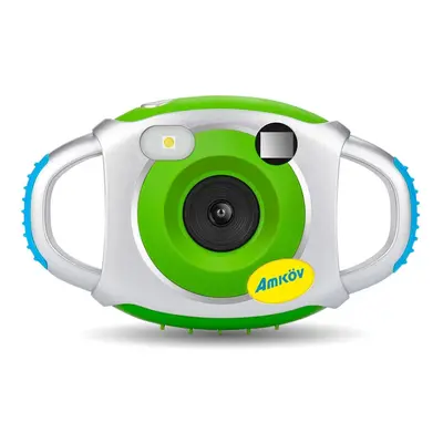 (Green) Cute Digital Video Camera Mega Built-in Lithium Battery