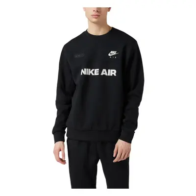 (M) NIKE Mens Sweatshirt Jumper Gym Sportswear Black