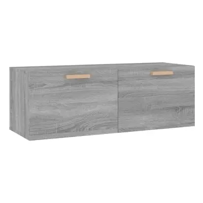 (Grey sonoma) vidaXL Wall Cabinet Hanging Storage Cabinet Wall Cupboard Engineered Wood