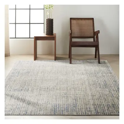 (Extra Large 239x300cm) Calvin Klein Abstract Designer Rugs CK001 River Flow RFV04 in Beige Grey