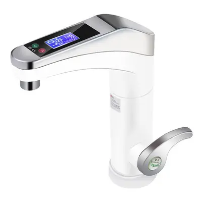 (white) 500-3500W Rotatable Water Faucet Instant Electric Faucet Hot And Cold Water Heater For H