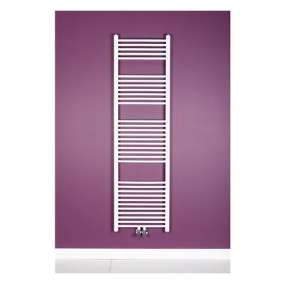 (White, 1760x500mm) WarmeHaus Straight Heated Towel Rail Bathroom Ladder Radiators