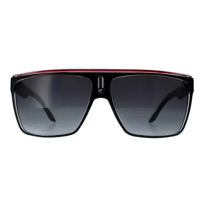 Carrera Sunglasses OIT/9O Black Red Gold Dark Grey Gradient