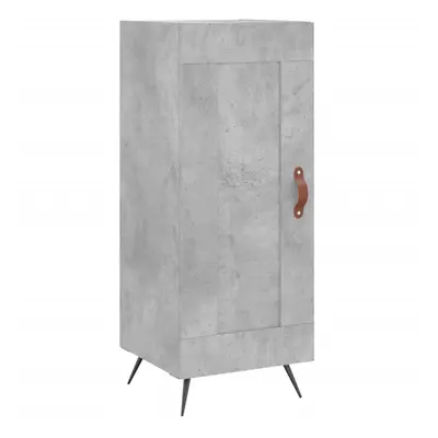 (concrete grey) vidaXL Sideboard Storage Cabinet Side Cabinet Cupboard White Engineered Wood