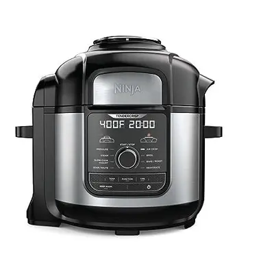 Ninja Foodi MAX Multi-Cooker [OP500UK], 9-in-1, 7.5L, Electric Pressure Cooker and Air Fryer, Br